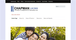 Desktop Screenshot of chapman-immig.com