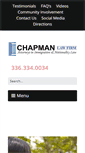 Mobile Screenshot of chapman-immig.com